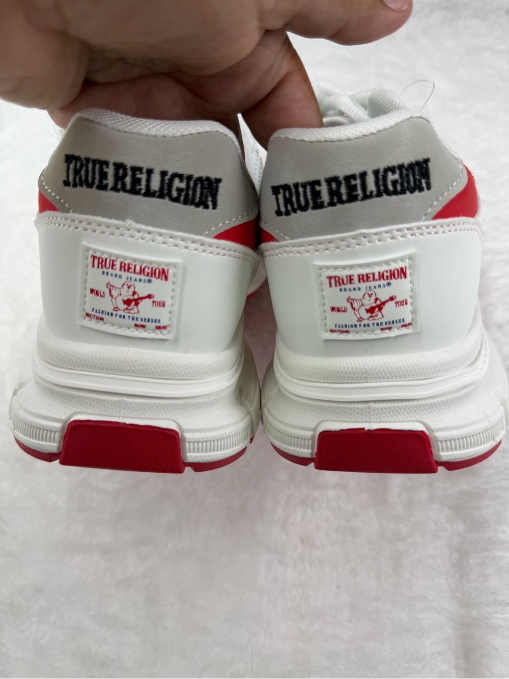 True Religionwomen’s white & Red Athletic Sneakers - Picture 6 of 6